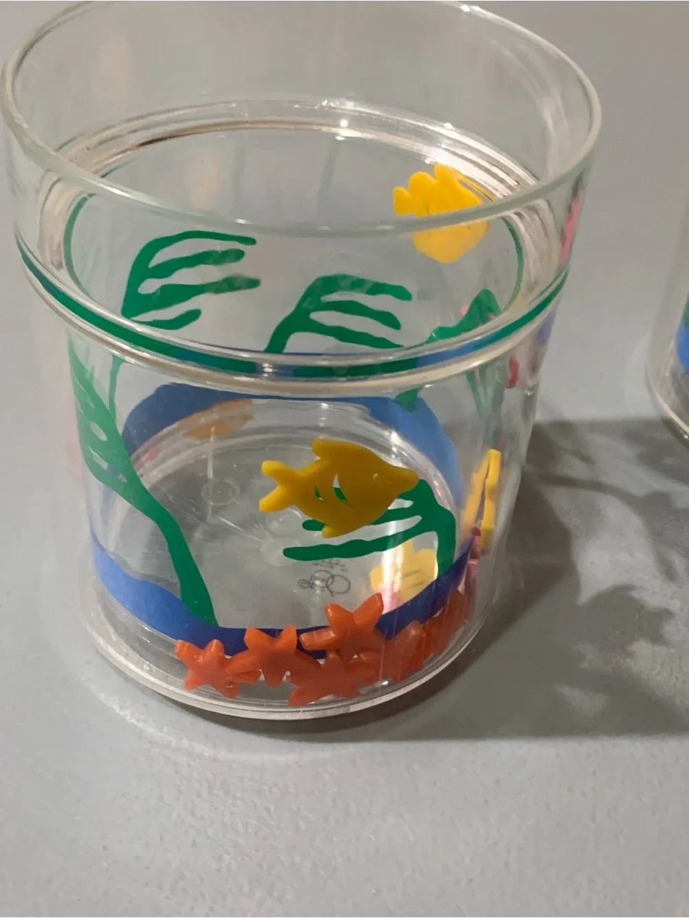 Underwater Party Glass Tumblers - Multicolor